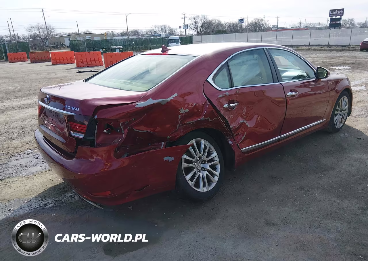 2013 Lexus Ls 460 VIN:JTHBL5EF9D5123524 - 4