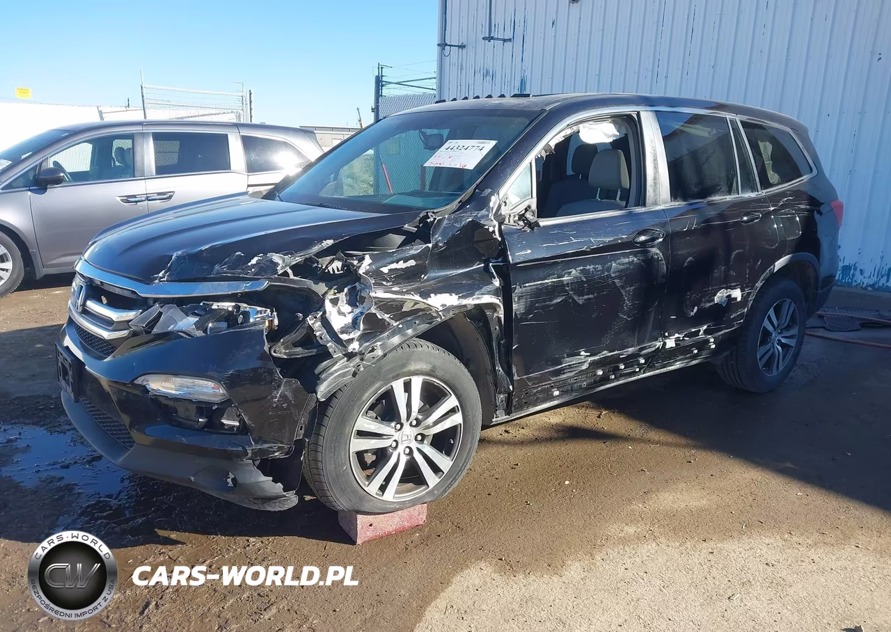 2016 Honda Pilot Ex-L VIN:5FNYF6H75GB091249 - 2