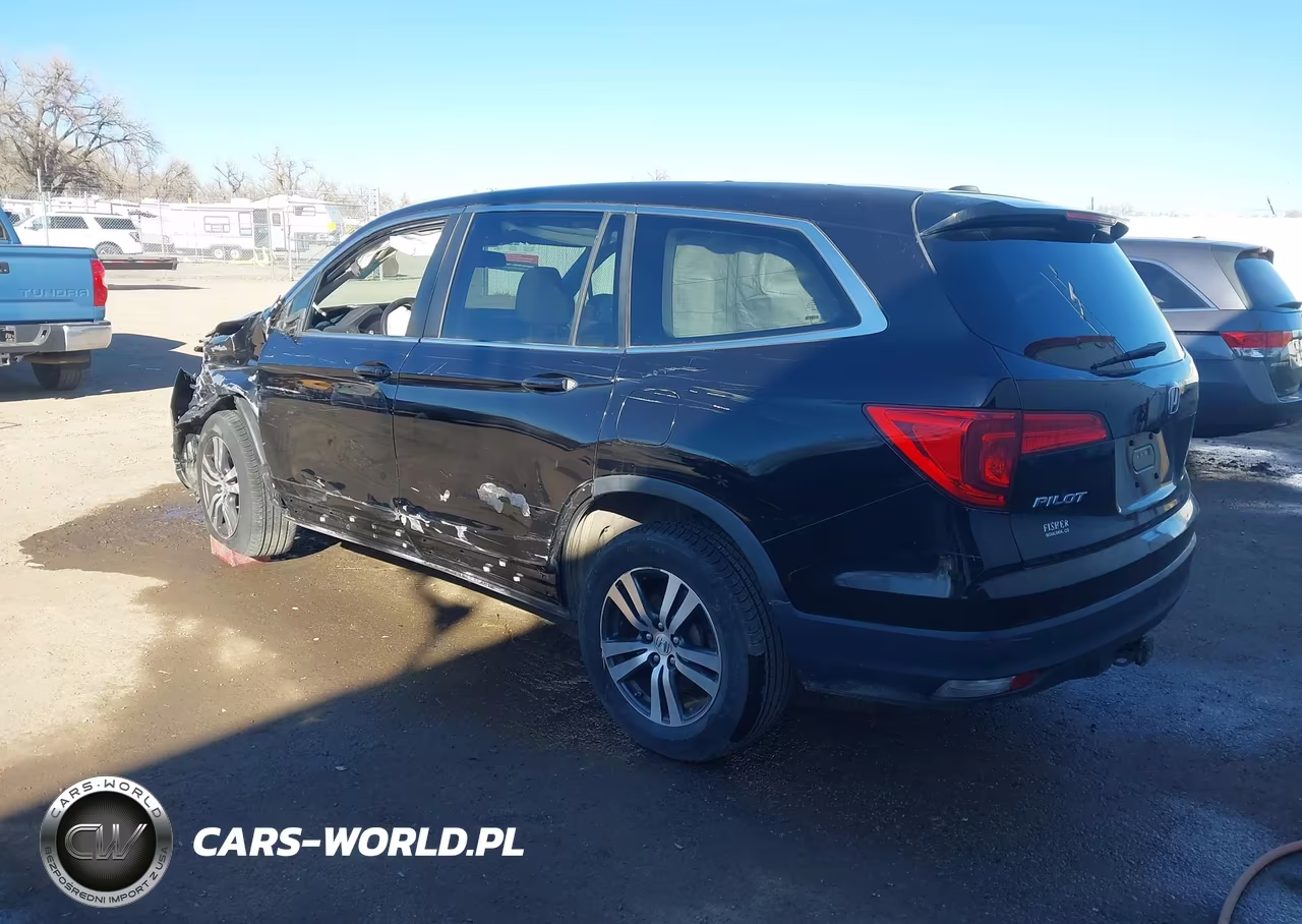 2016 Honda Pilot Ex-L VIN:5FNYF6H75GB091249 - 3