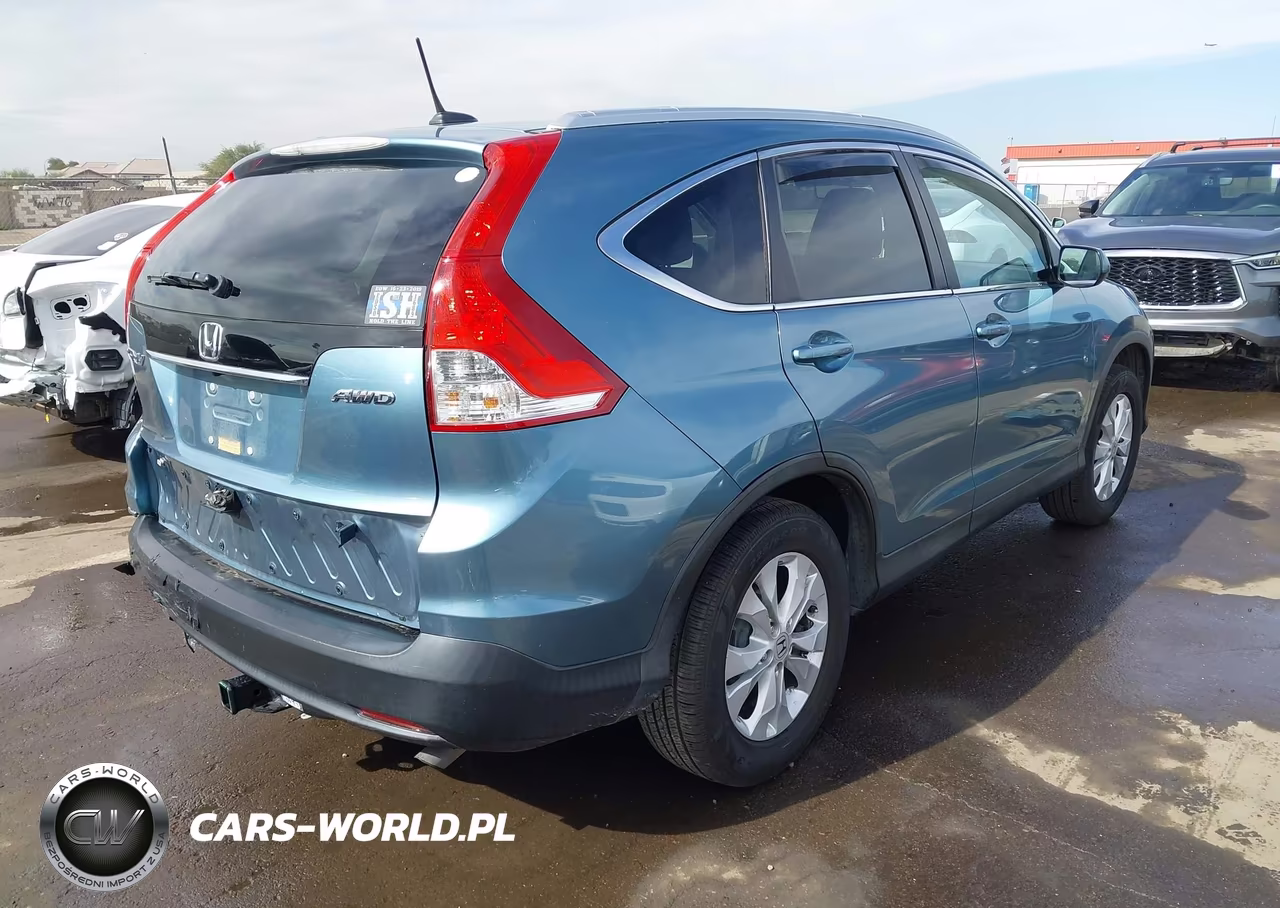 2013 Honda Cr-V Ex-L VIN:5J6RM4H71DL036332 - 4