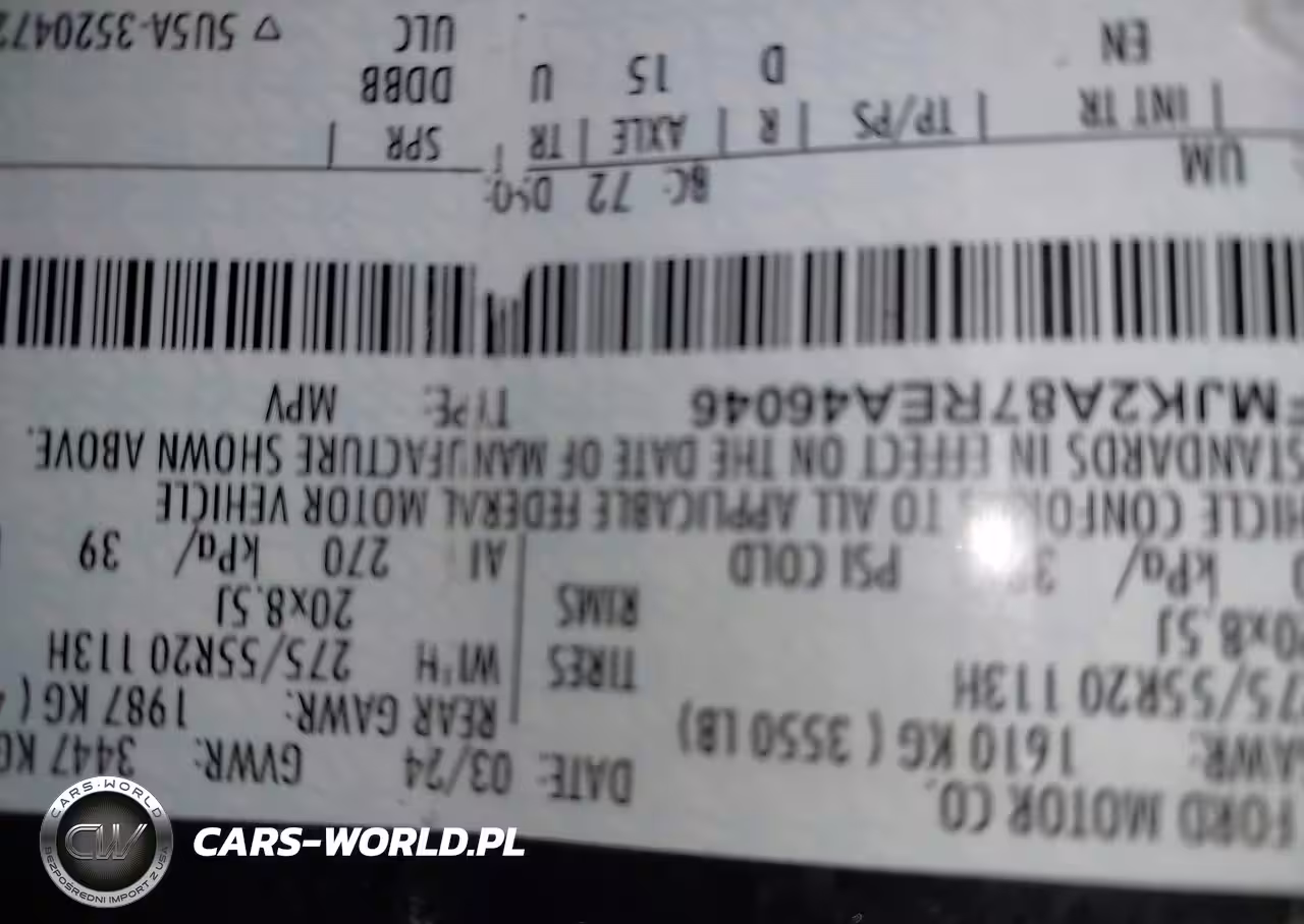 2024 Ford Expedition Limited Max VIN:1FMJK2A87REA46046 - 9