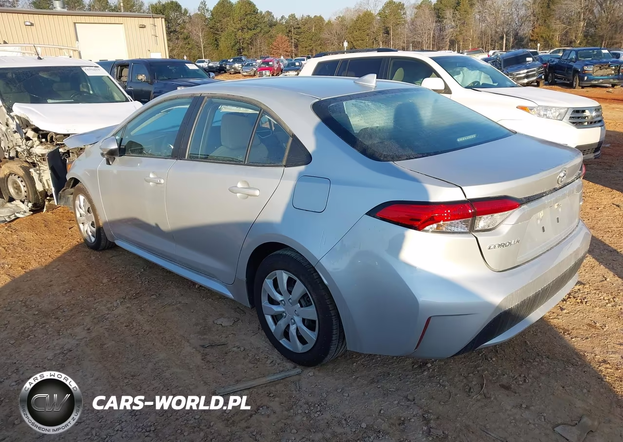 2022 Toyota Corolla Le VIN:5YFEPMAE9NP384151 - 3