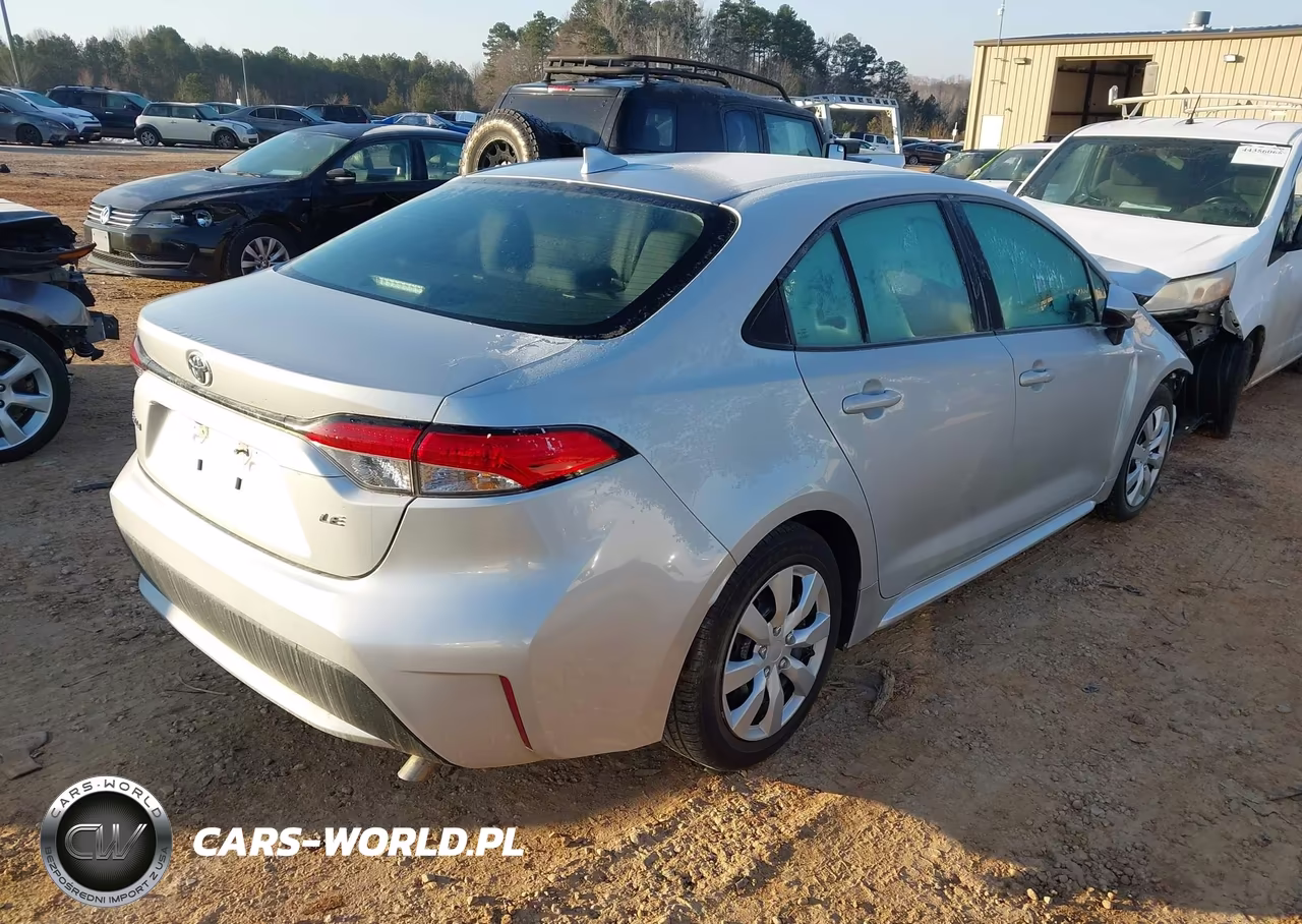 2022 Toyota Corolla Le VIN:5YFEPMAE9NP384151 - 4