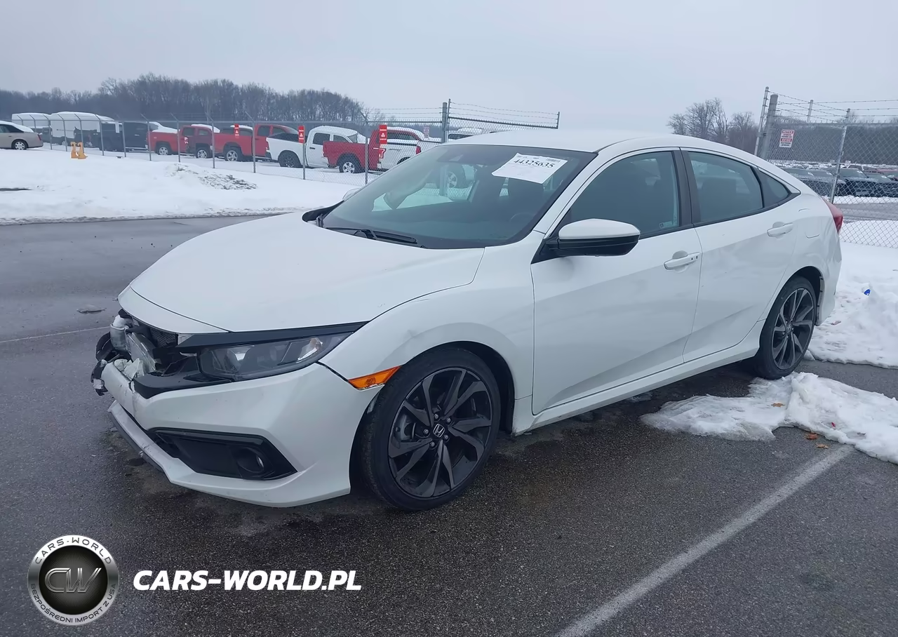 2021 Honda Civic Sport VIN:2HGFC2F86MH501052 - 2