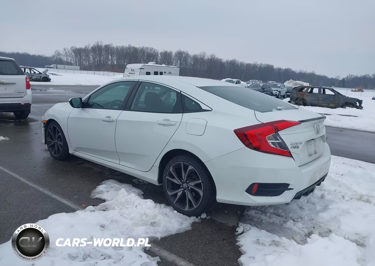 2021 Honda Civic Sport VIN:2HGFC2F86MH501052 - 3