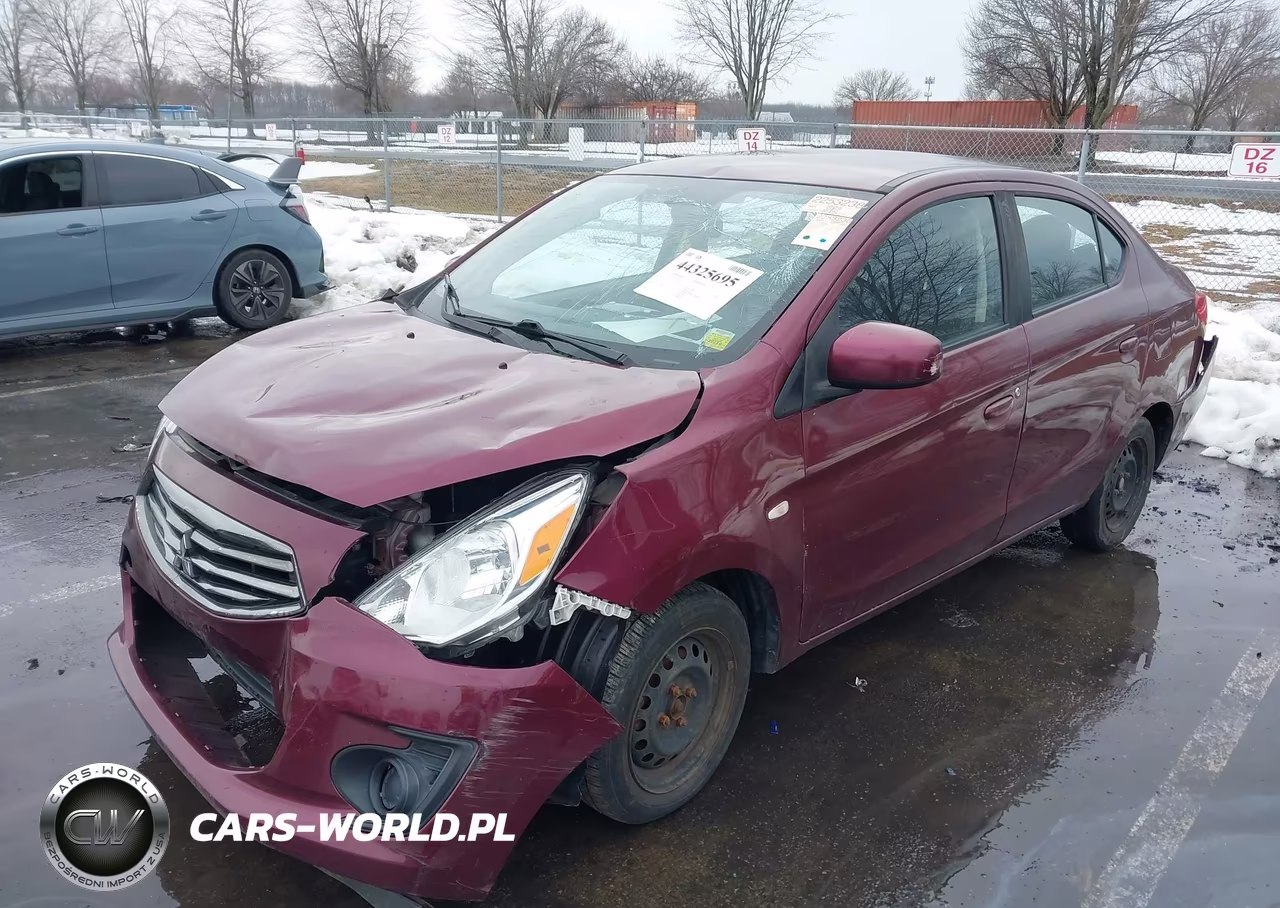 2017 Mitsubishi Mirage G4 Es VIN:ML32F3FJ0HHF15544 - 2