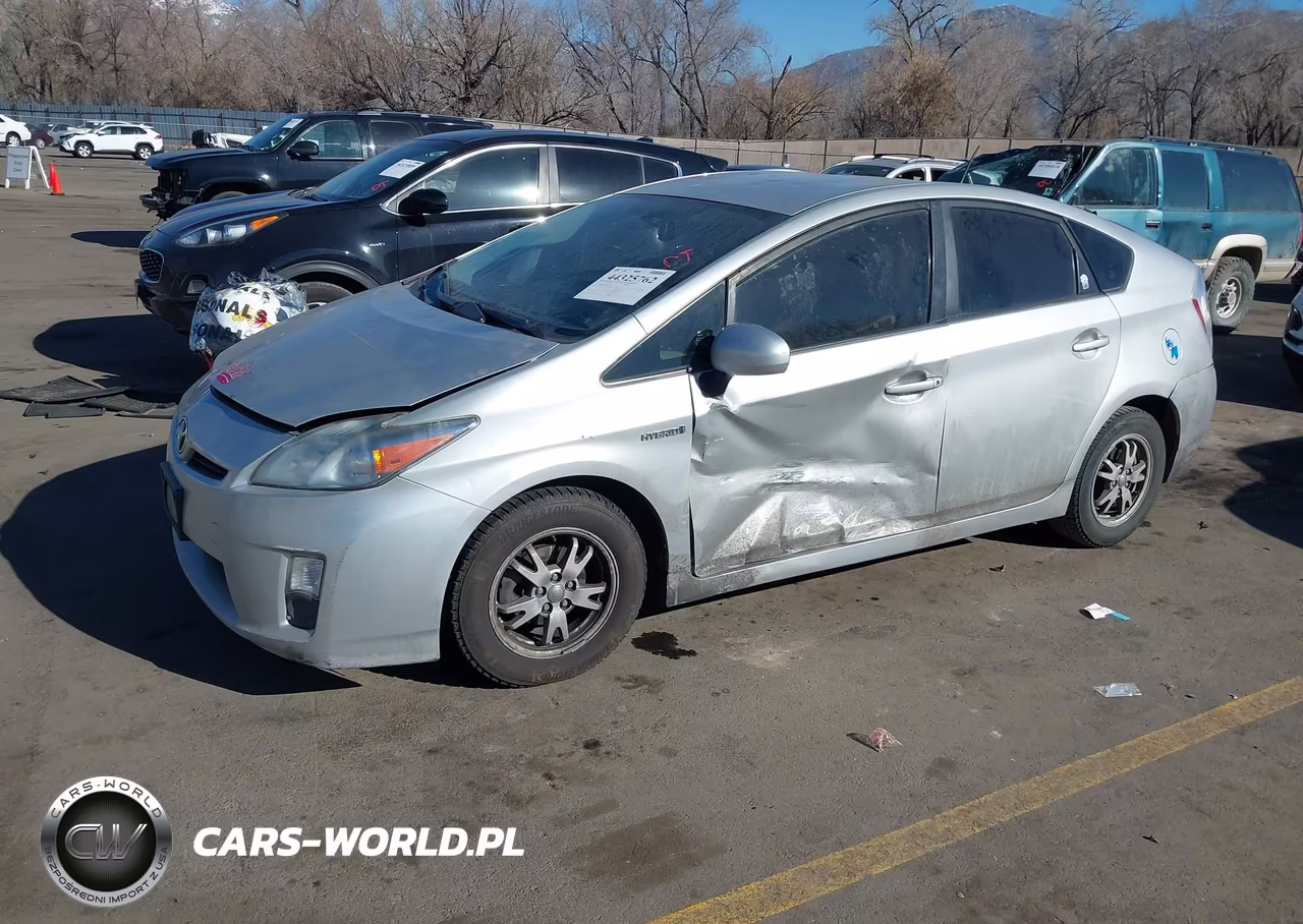 2011 Toyota Prius Four VIN:JTDKN3DU7B1400661 - 2
