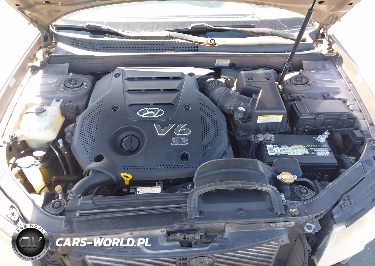 2008 Hyundai Sonata Gls V6 VIN:5NPET46F88H391705 - 10
