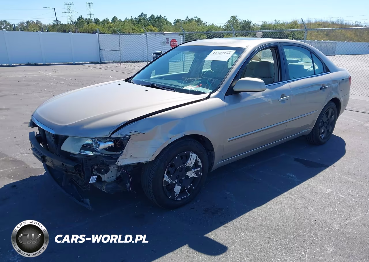 2008 Hyundai Sonata Gls V6 VIN:5NPET46F88H391705 - 2