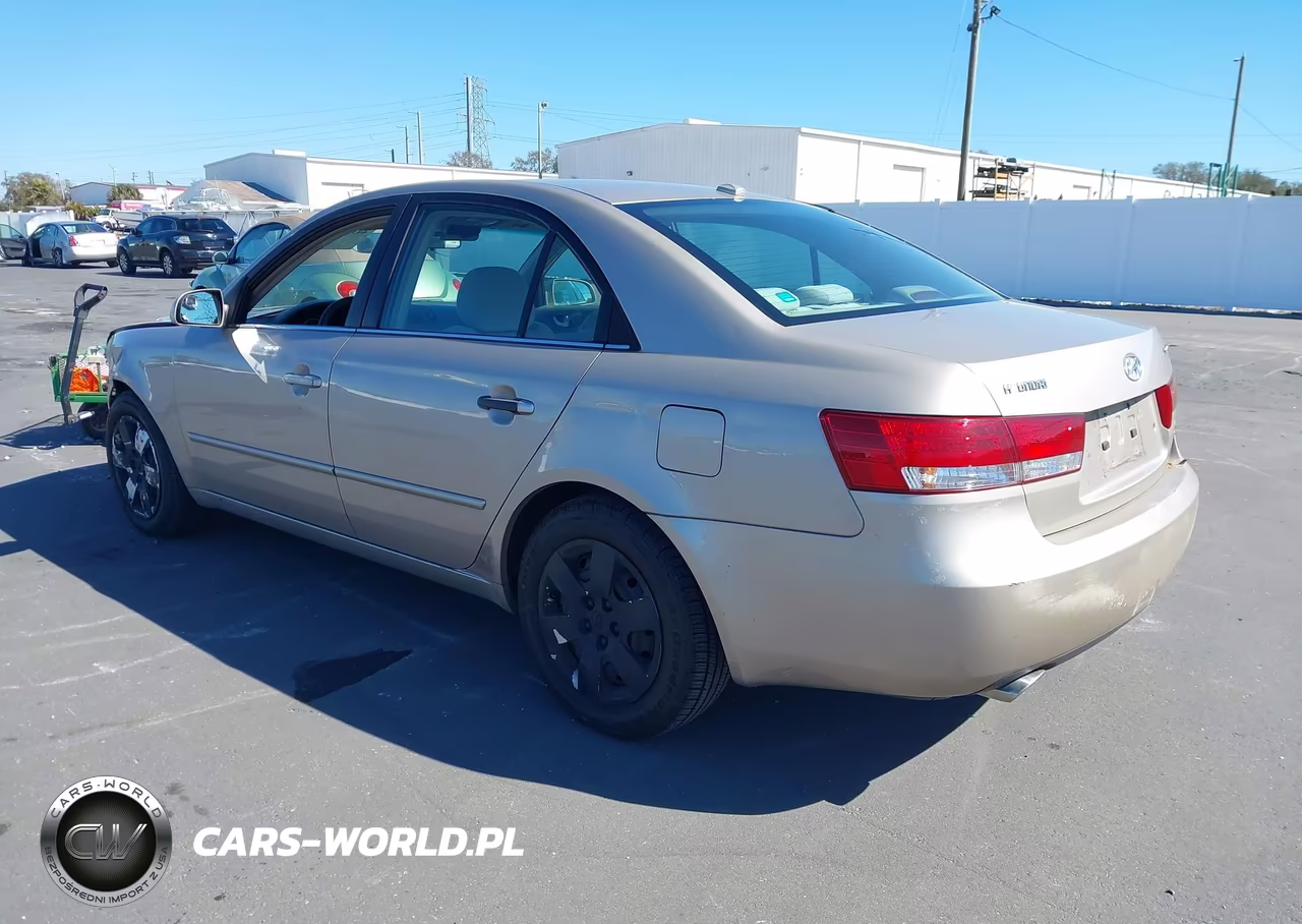2008 Hyundai Sonata Gls V6 VIN:5NPET46F88H391705 - 3