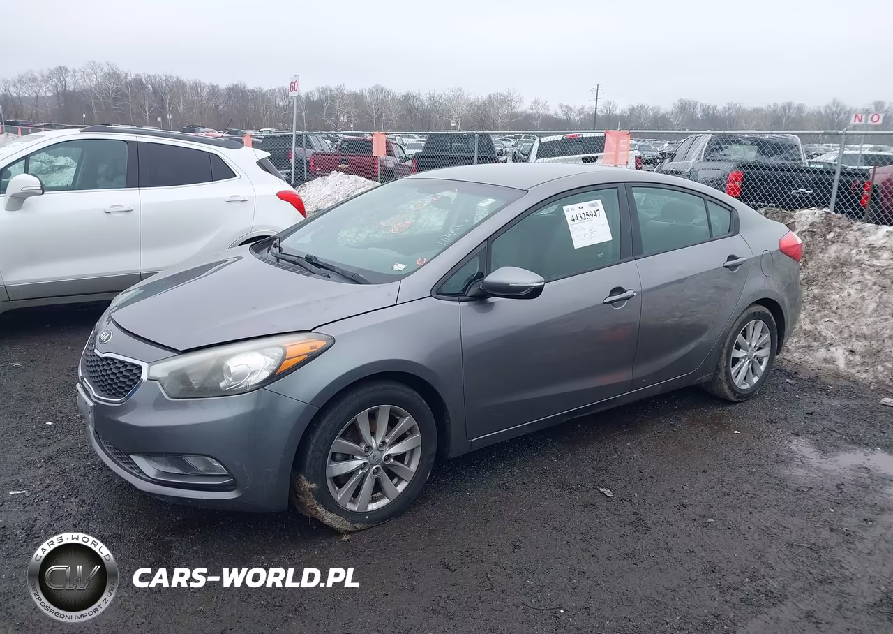 2016 Kia Forte Lx VIN:KNAFX4A6XG5445386 - 2