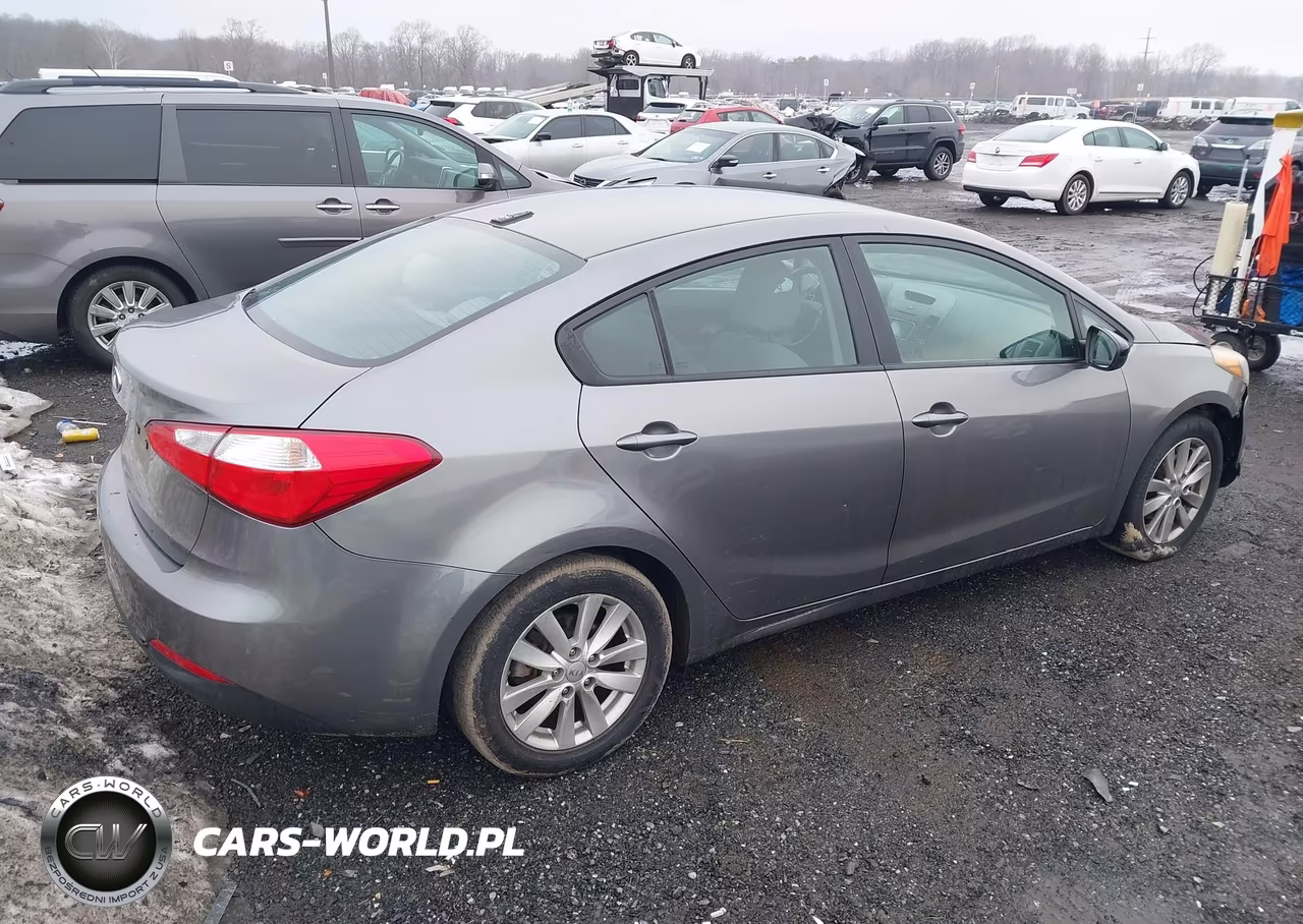 2016 Kia Forte Lx VIN:KNAFX4A6XG5445386 - 4