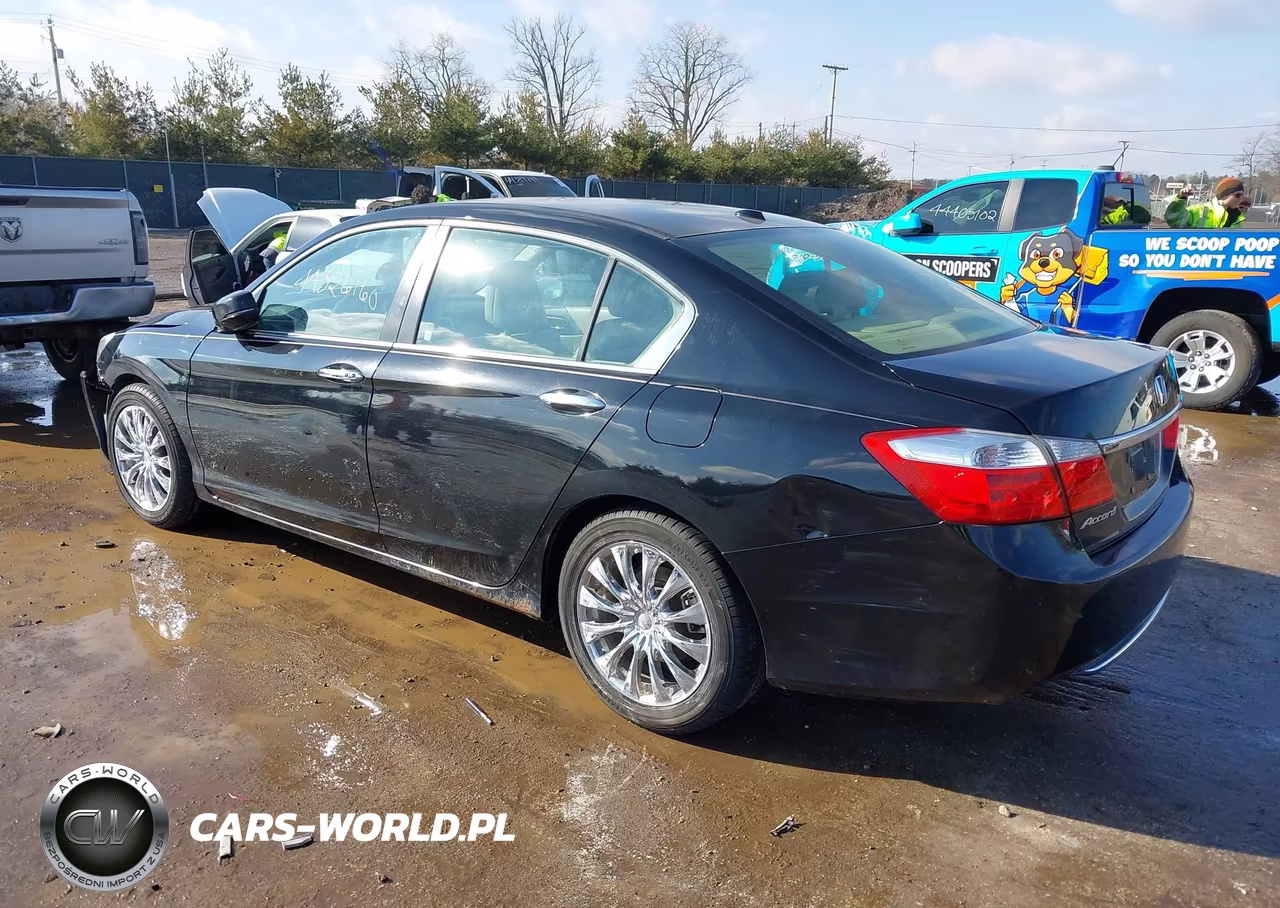 2014 Honda Accord Ex-L VIN:1HGCR2F84EA007628 - 3
