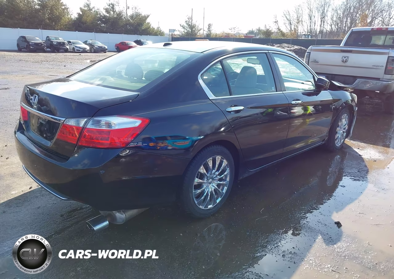 2014 Honda Accord Ex-L VIN:1HGCR2F84EA007628 - 4