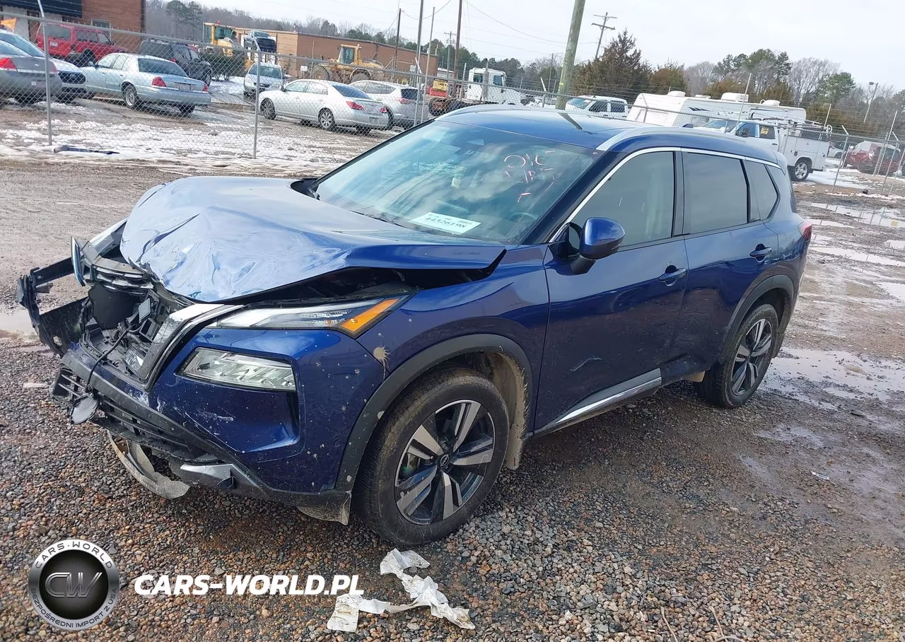 2023 Nissan Rogue Sl Fwd VIN:5N1BT3CA7PC680165 - 2