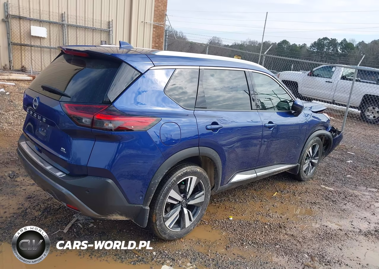 2023 Nissan Rogue Sl Fwd VIN:5N1BT3CA7PC680165 - 4
