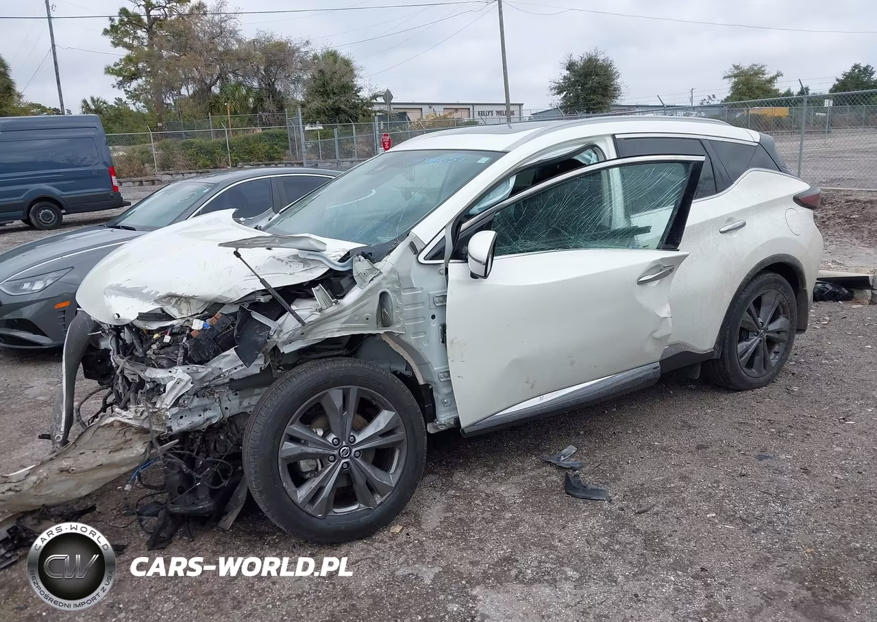2022 Nissan Murano Platinum Fwd VIN:5N1AZ2DJ8NC130554 - 2