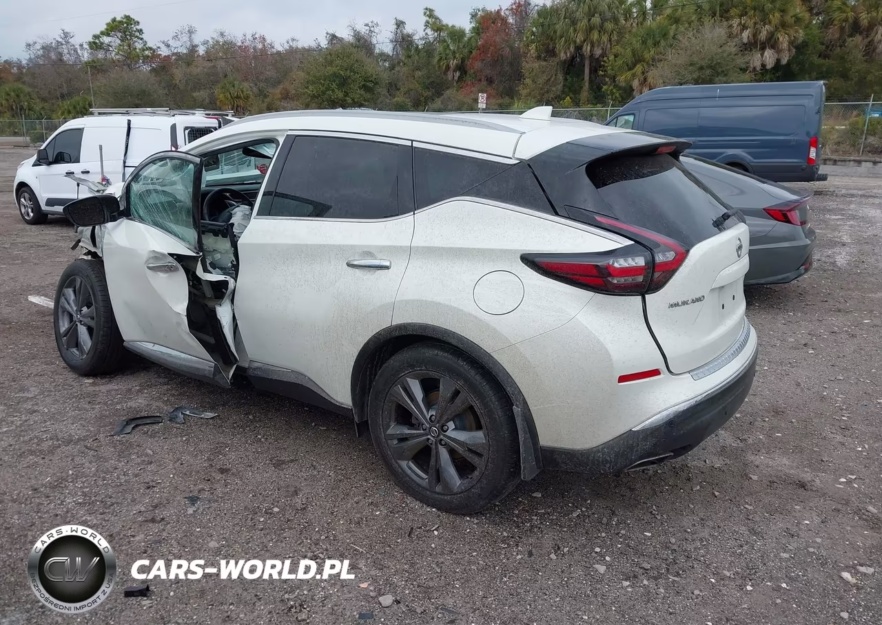 2022 Nissan Murano Platinum Fwd VIN:5N1AZ2DJ8NC130554 - 3