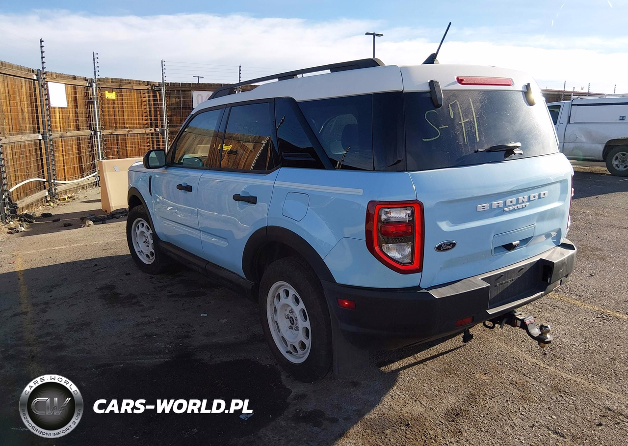 2024 Ford Bronco Sport Heritage VIN:3FMCR9G65RRE20024 - 3