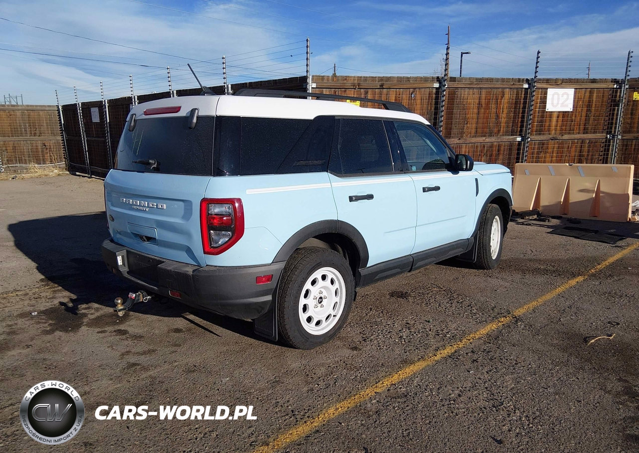 2024 Ford Bronco Sport Heritage VIN:3FMCR9G65RRE20024 - 4
