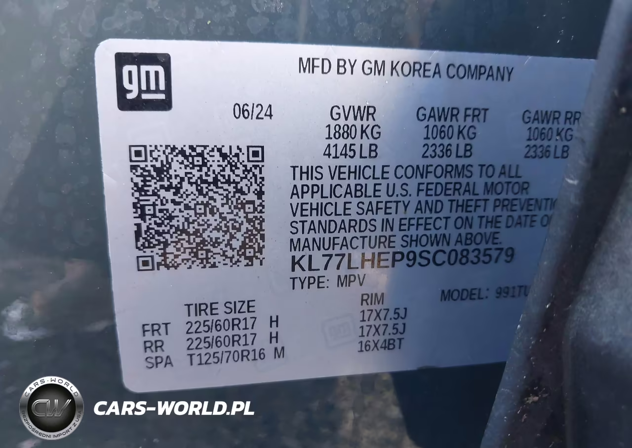 2025 Chevrolet Trax Fwd Lt VIN:KL77LHEP9SC083579 - 9