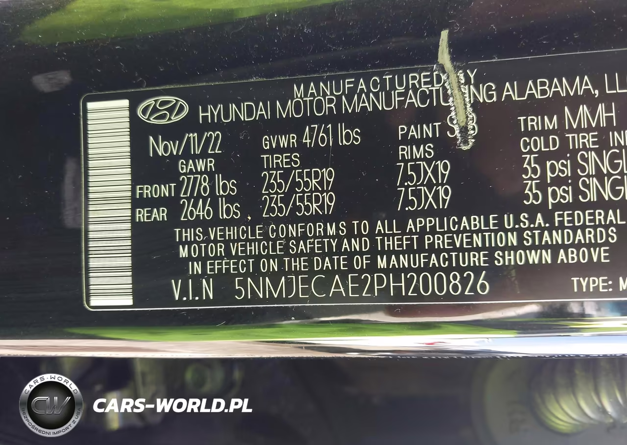 2023 Hyundai Tucson Limited VIN:5NMJECAE2PH200826 - 9