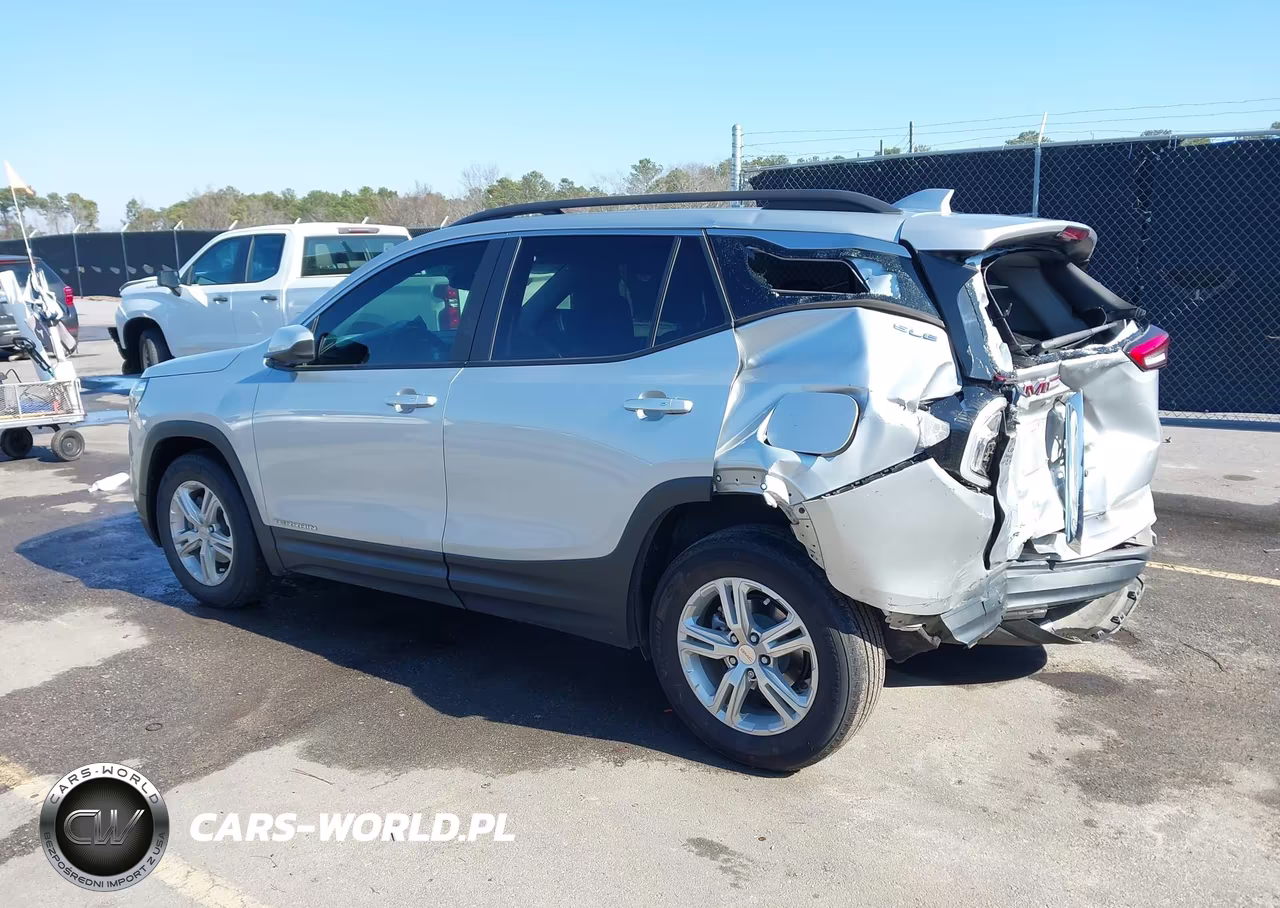 2022 GMC Terrain Fwd Sle VIN:3GKALMEV5NL165337 - 3