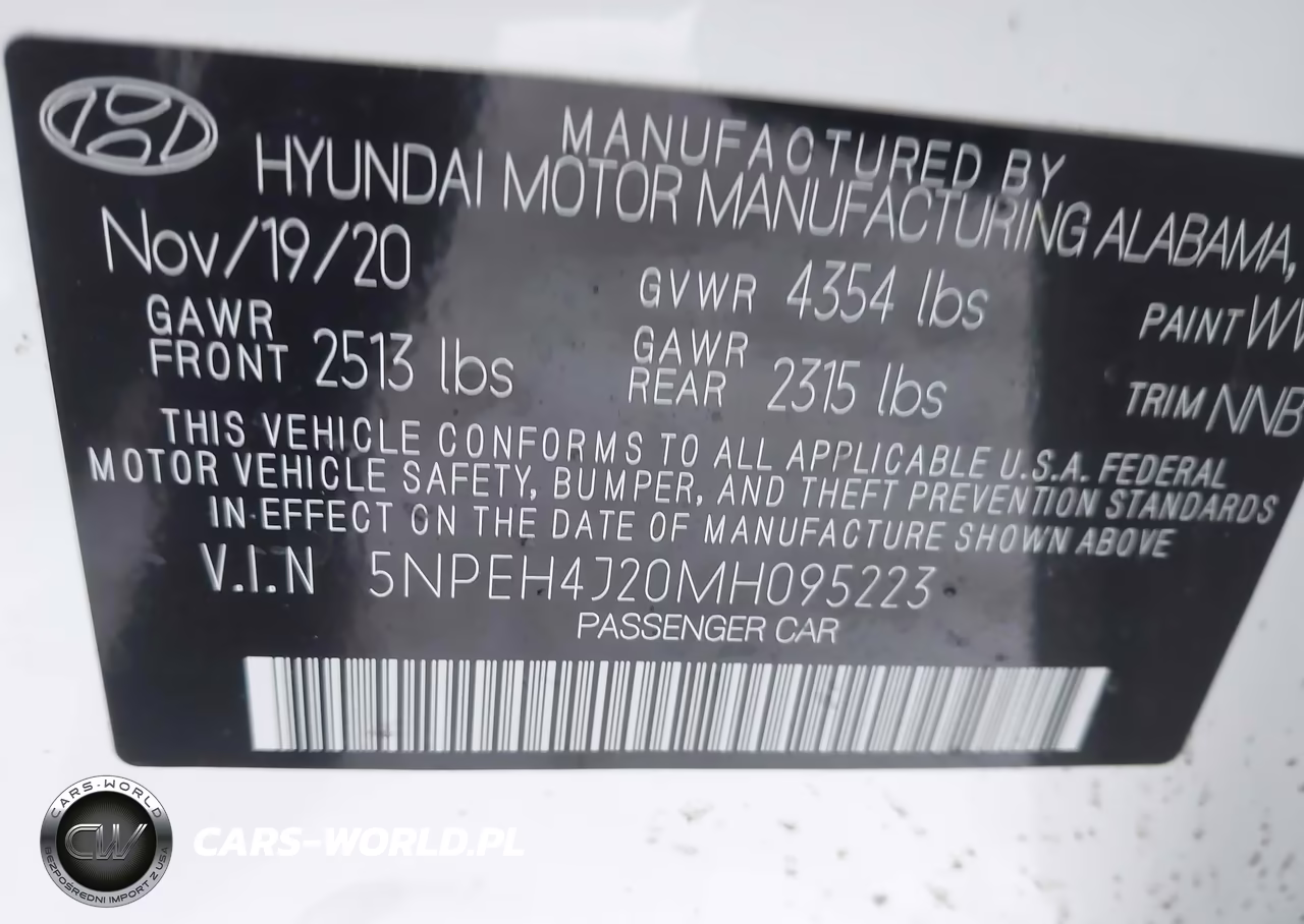 2021 Hyundai Sonata Limited VIN:5NPEH4J20MH095223 - 9