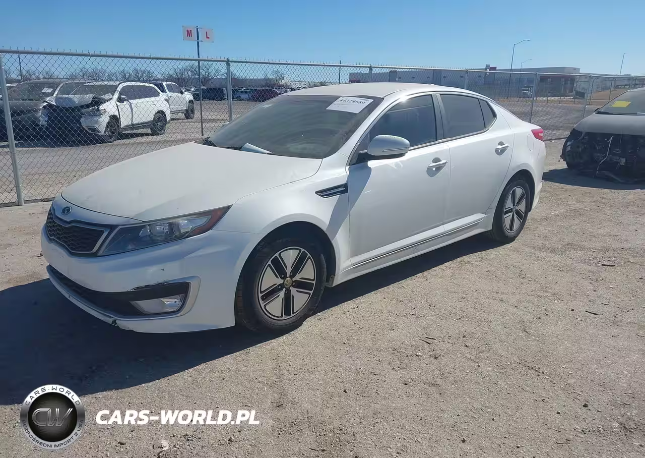 2013 Kia Optima Hybrid Lx VIN:KNAGM4AD4D5061787 - 2