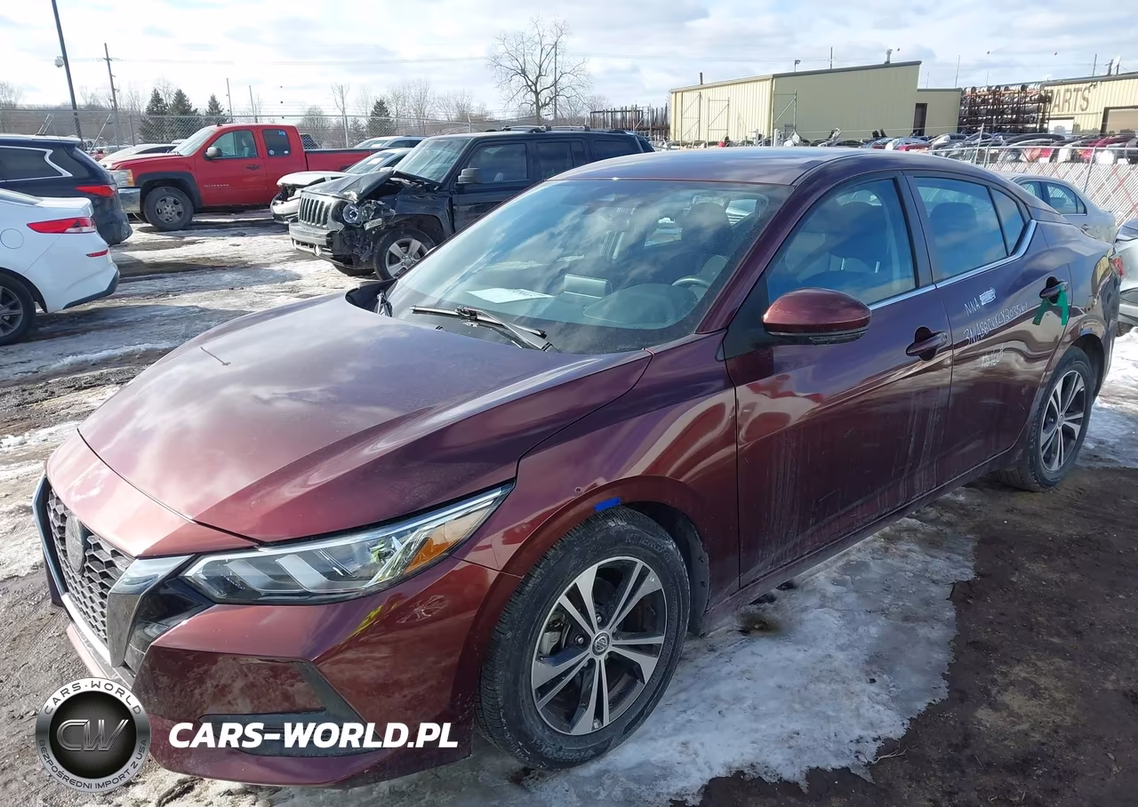 2020 Nissan Sentra Sv Xtronic Cvt VIN:3N1AB8CVXLY203561 - 2