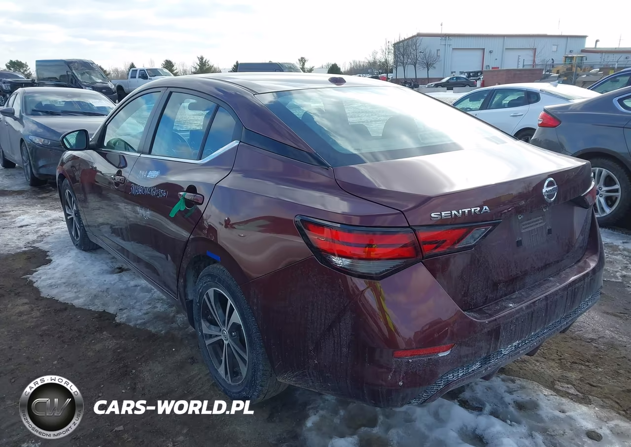 2020 Nissan Sentra Sv Xtronic Cvt VIN:3N1AB8CVXLY203561 - 3