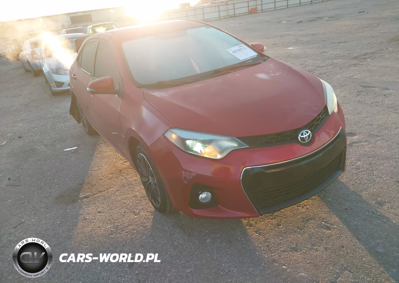 2016 Toyota Corolla S Plus