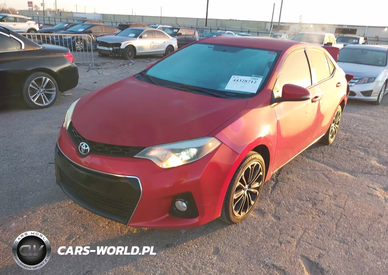 2016 Toyota Corolla S Plus VIN:5YFBURHE7GP429282 - 2