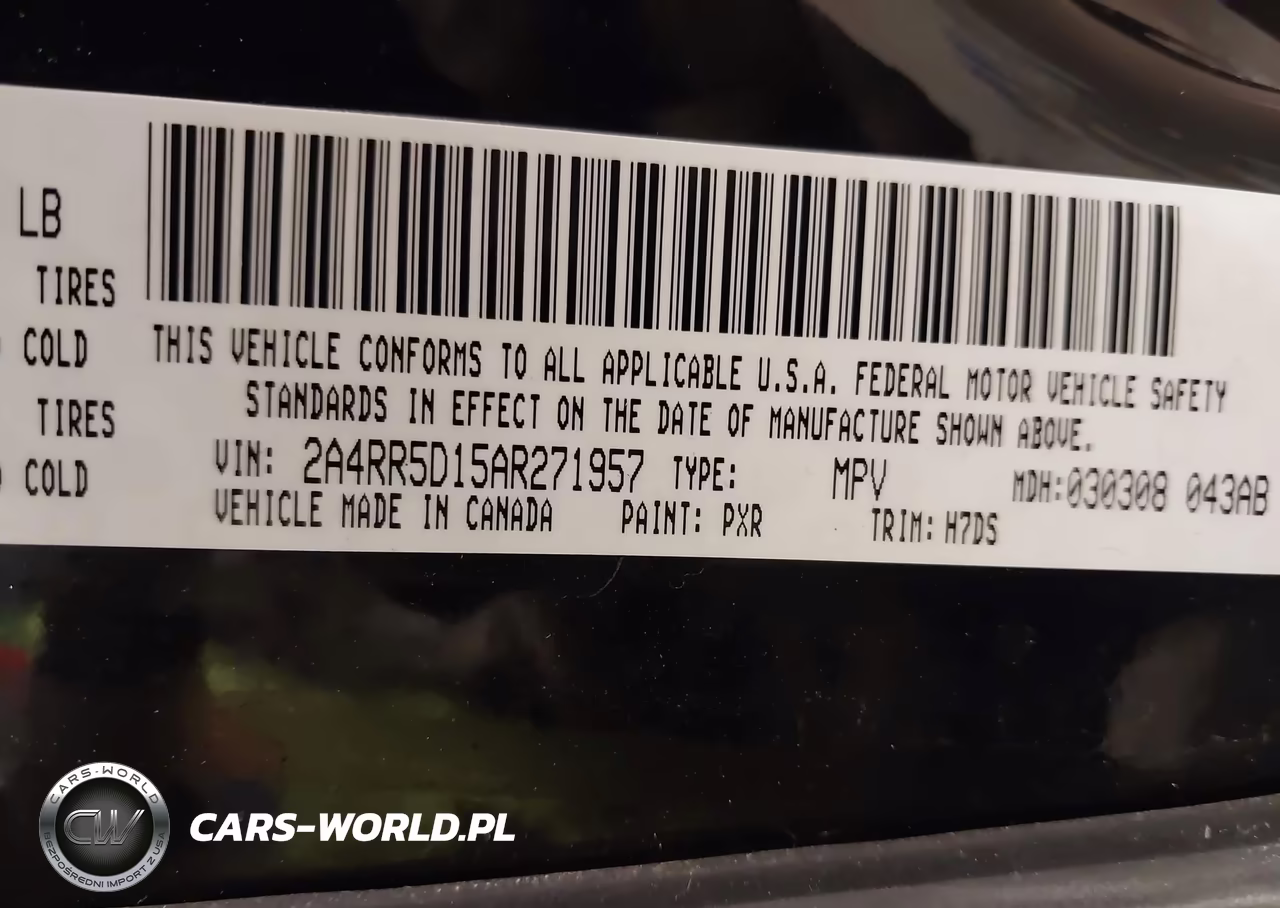 2010 Chrysler Town & Country Touring VIN:2A4RR5D15AR271957 - 9