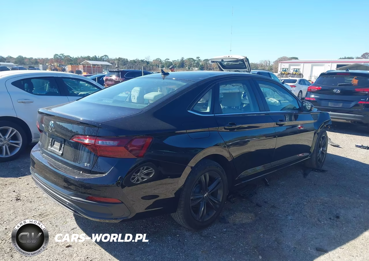 2024 Volkswagen Jetta 1.5T Se VIN:3VW7M7BU7RM071621 - 4