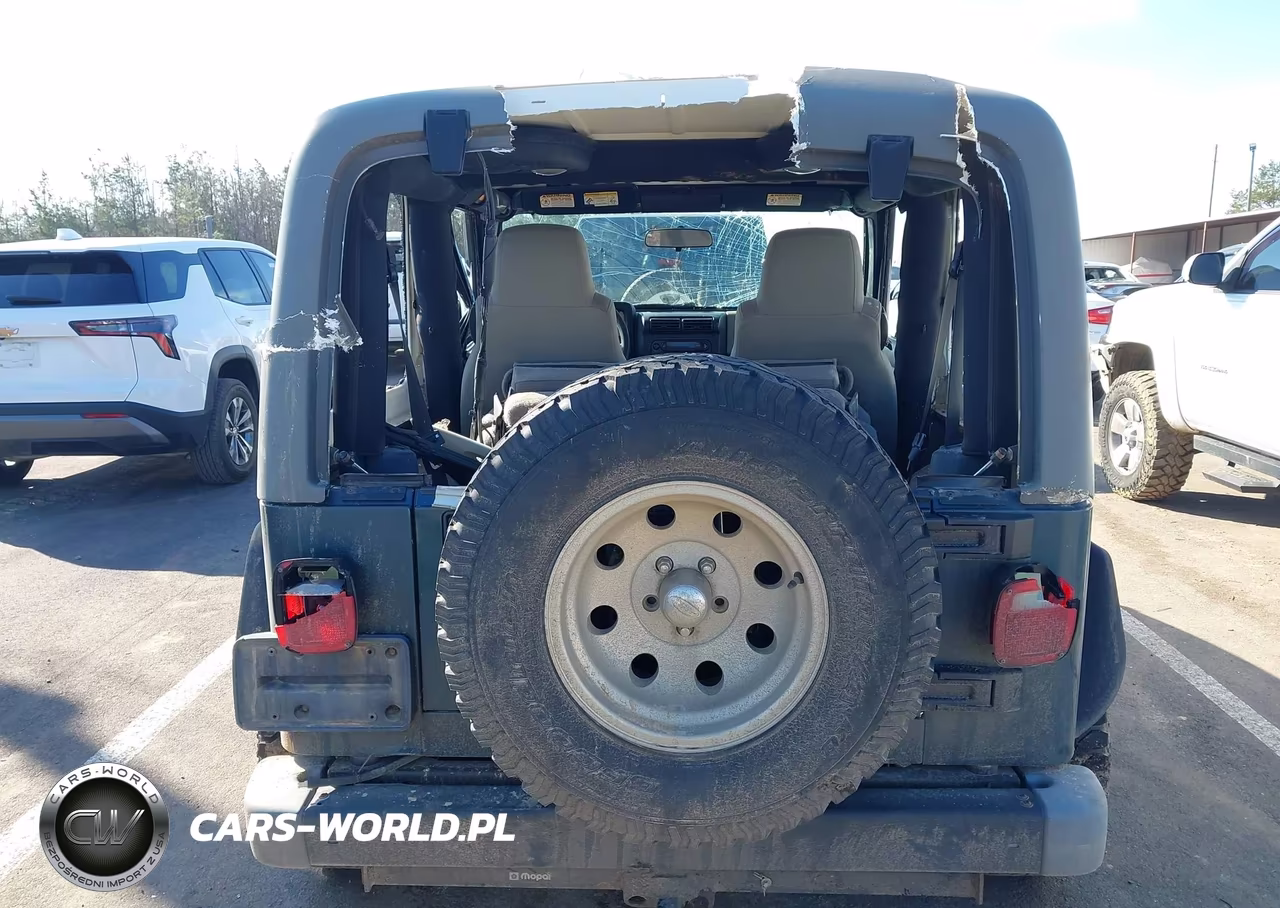 2005 Jeep Wrangler X VIN:1J4FA39S75P348397 - 16