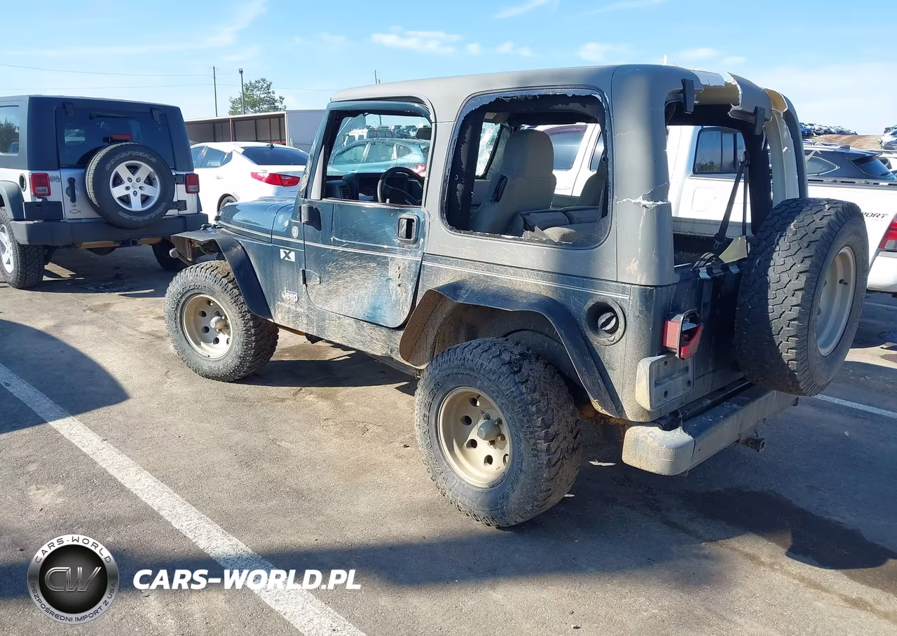2005 Jeep Wrangler X VIN:1J4FA39S75P348397 - 3