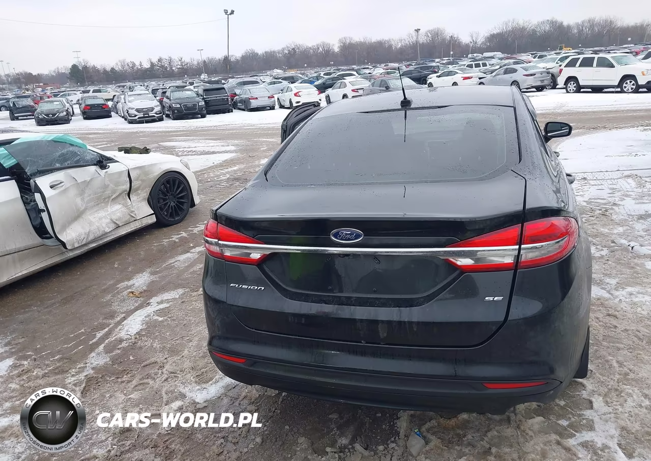 2018 Ford Fusion Se VIN:3FA6P0H74JR276437 - 16