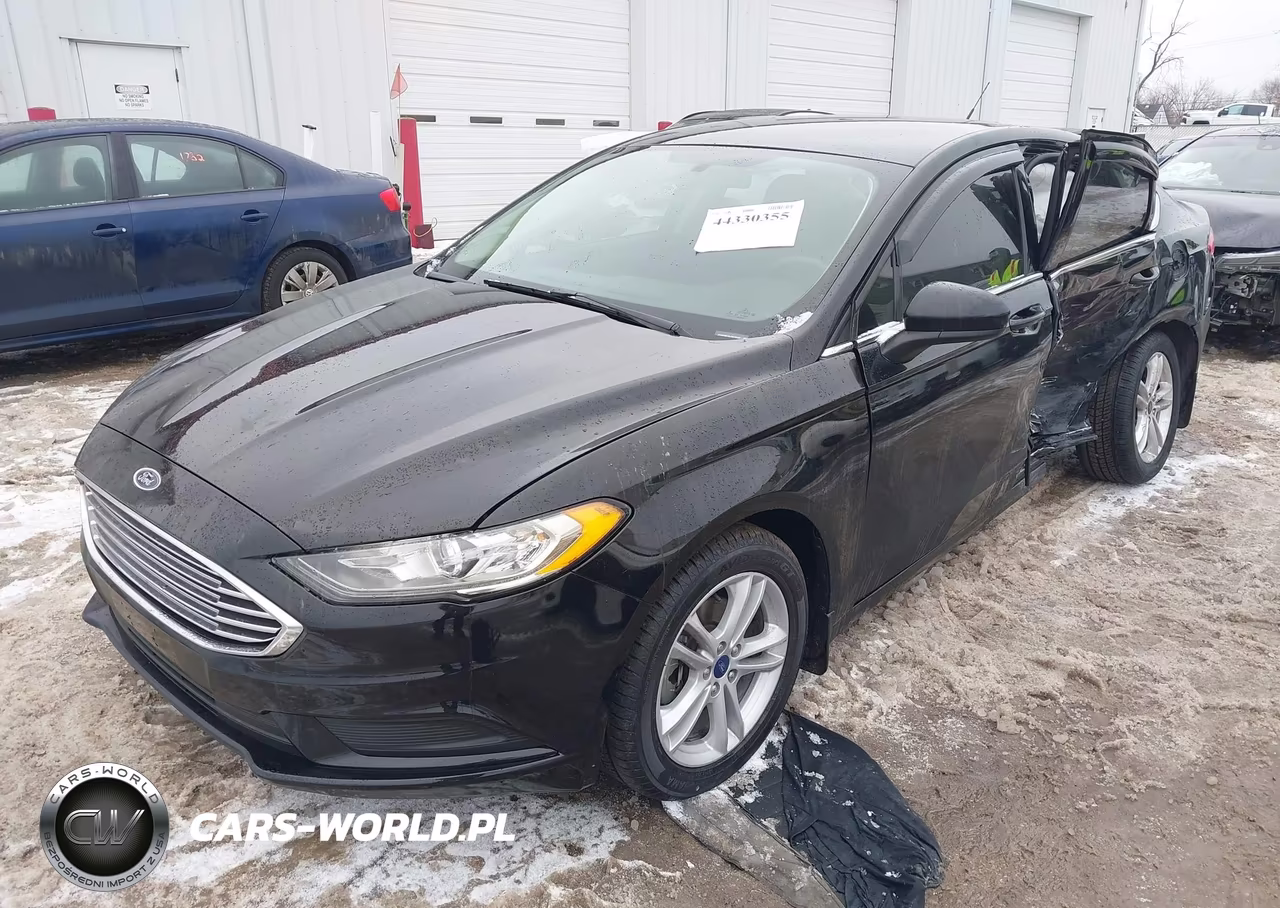 2018 Ford Fusion Se VIN:3FA6P0H74JR276437 - 2