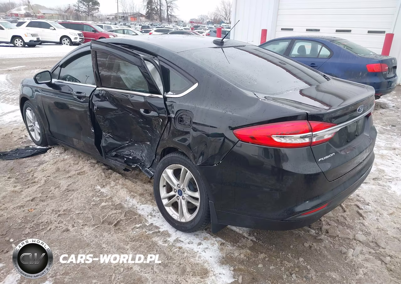 2018 Ford Fusion Se VIN:3FA6P0H74JR276437 - 3