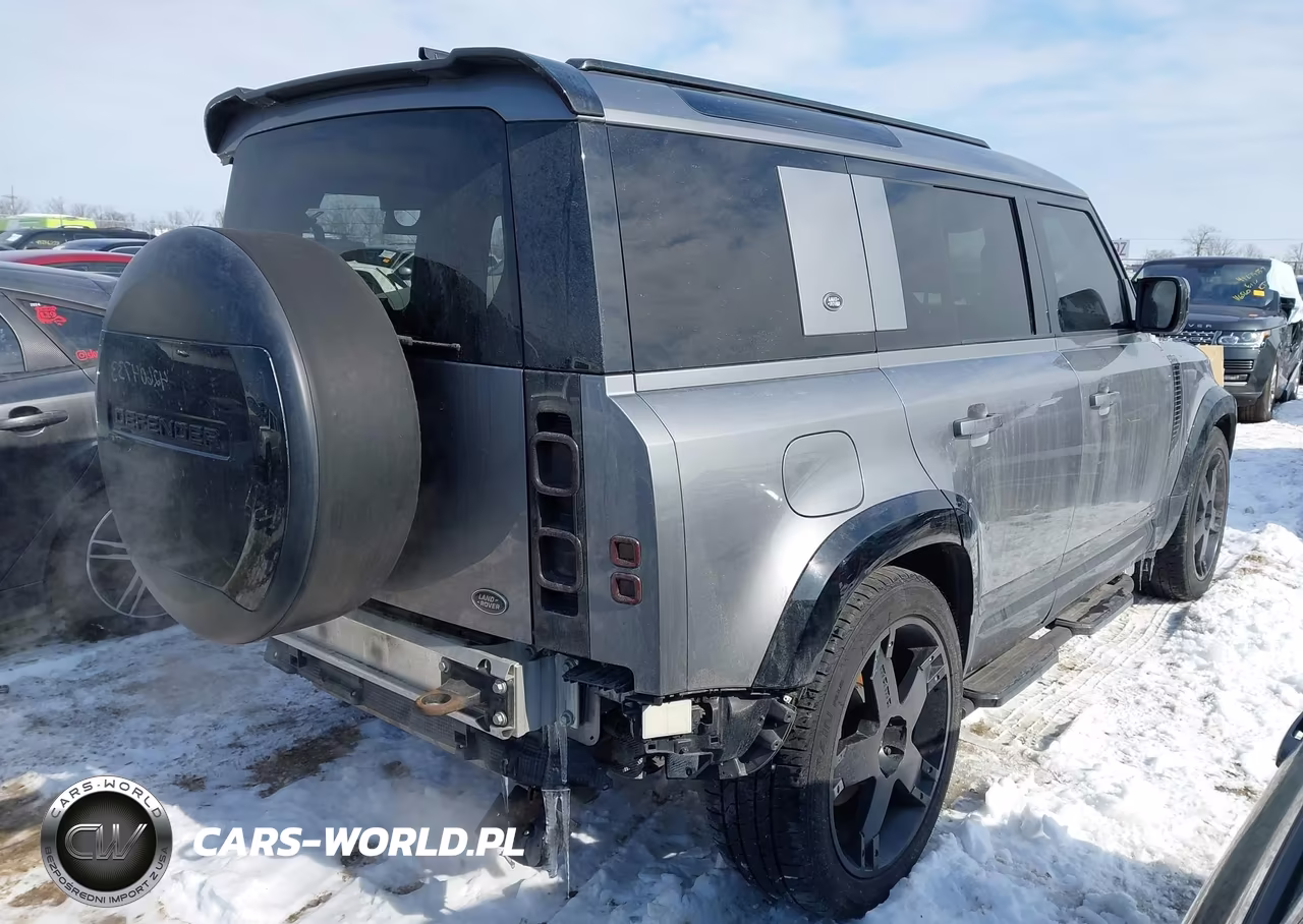2021 Land Rover Defender 110 X-Dynamic Se VIN:SALE2ERU7M2037696 - 4