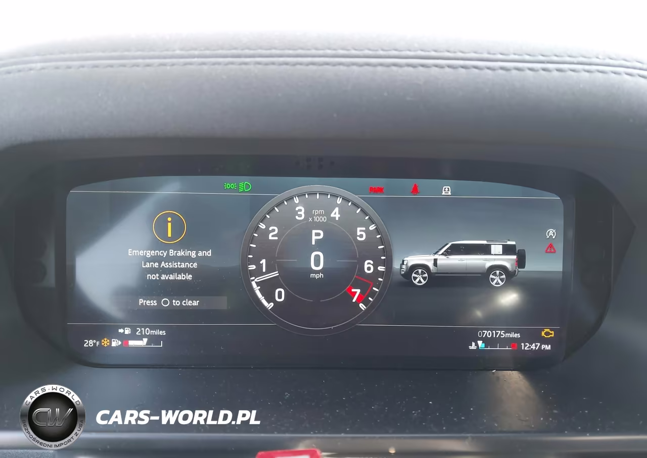 2021 Land Rover Defender 110 X-Dynamic Se VIN:SALE2ERU7M2037696 - 7