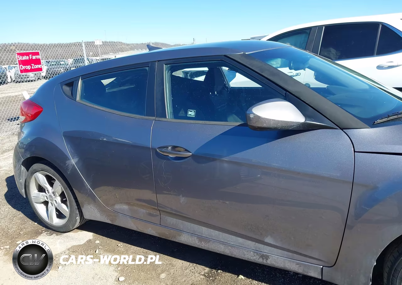 2014 Hyundai Veloster Base W-Black VIN:KMHTC6AD8EU186522 - 13