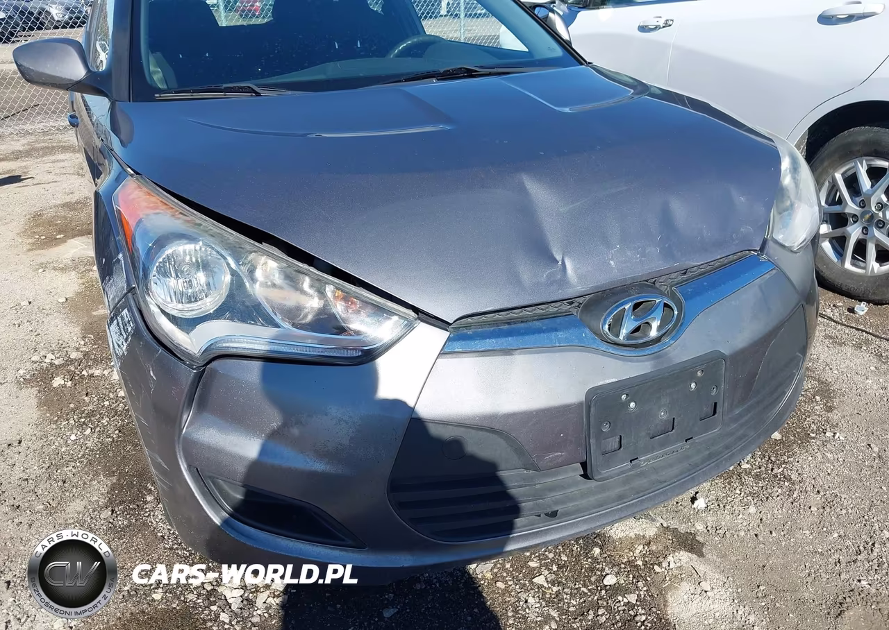 2014 Hyundai Veloster Base W-Black VIN:KMHTC6AD8EU186522 - 6