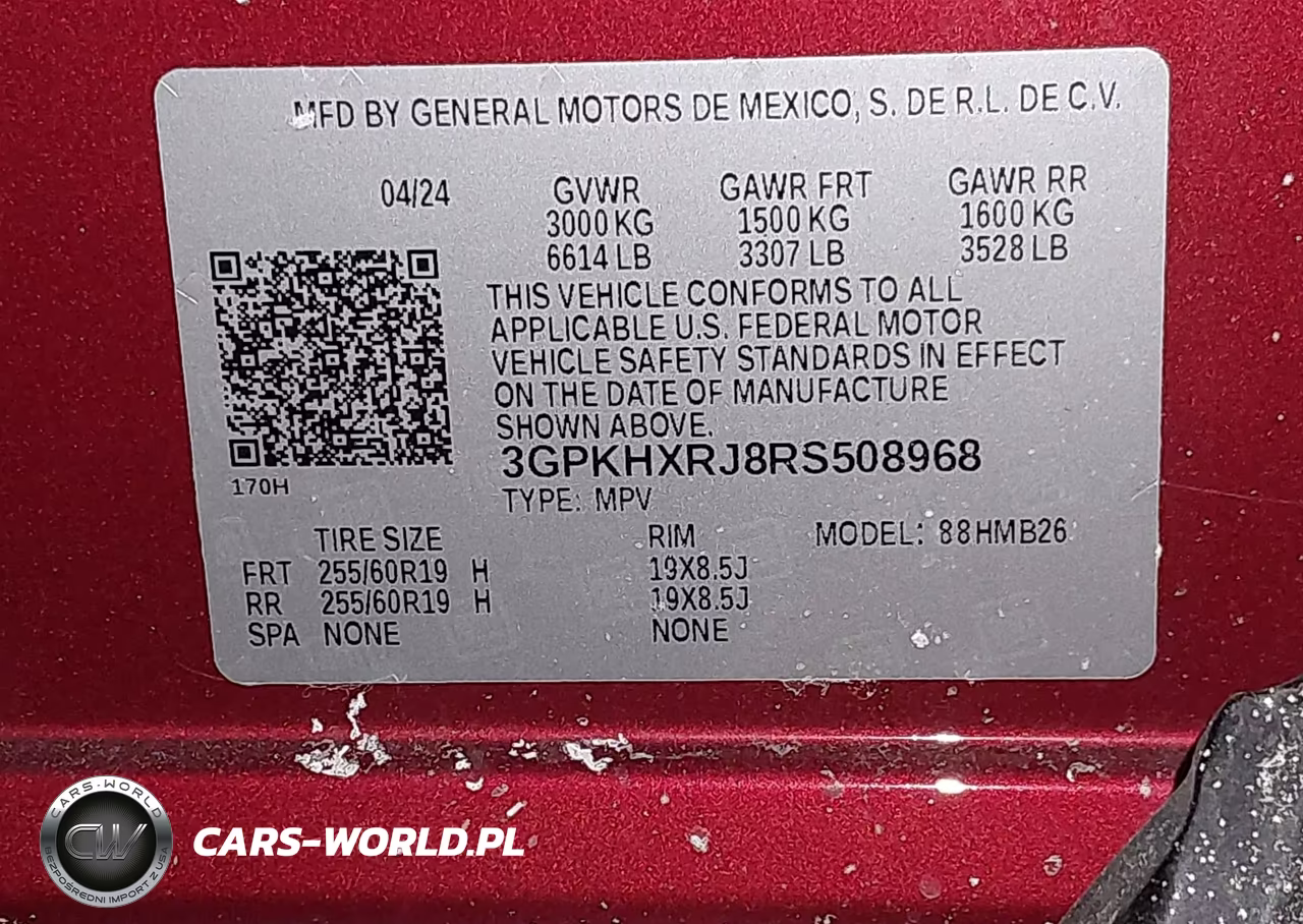 2024 Honda Prologue Touring VIN:3GPKHXRJ8RS508968 - 9