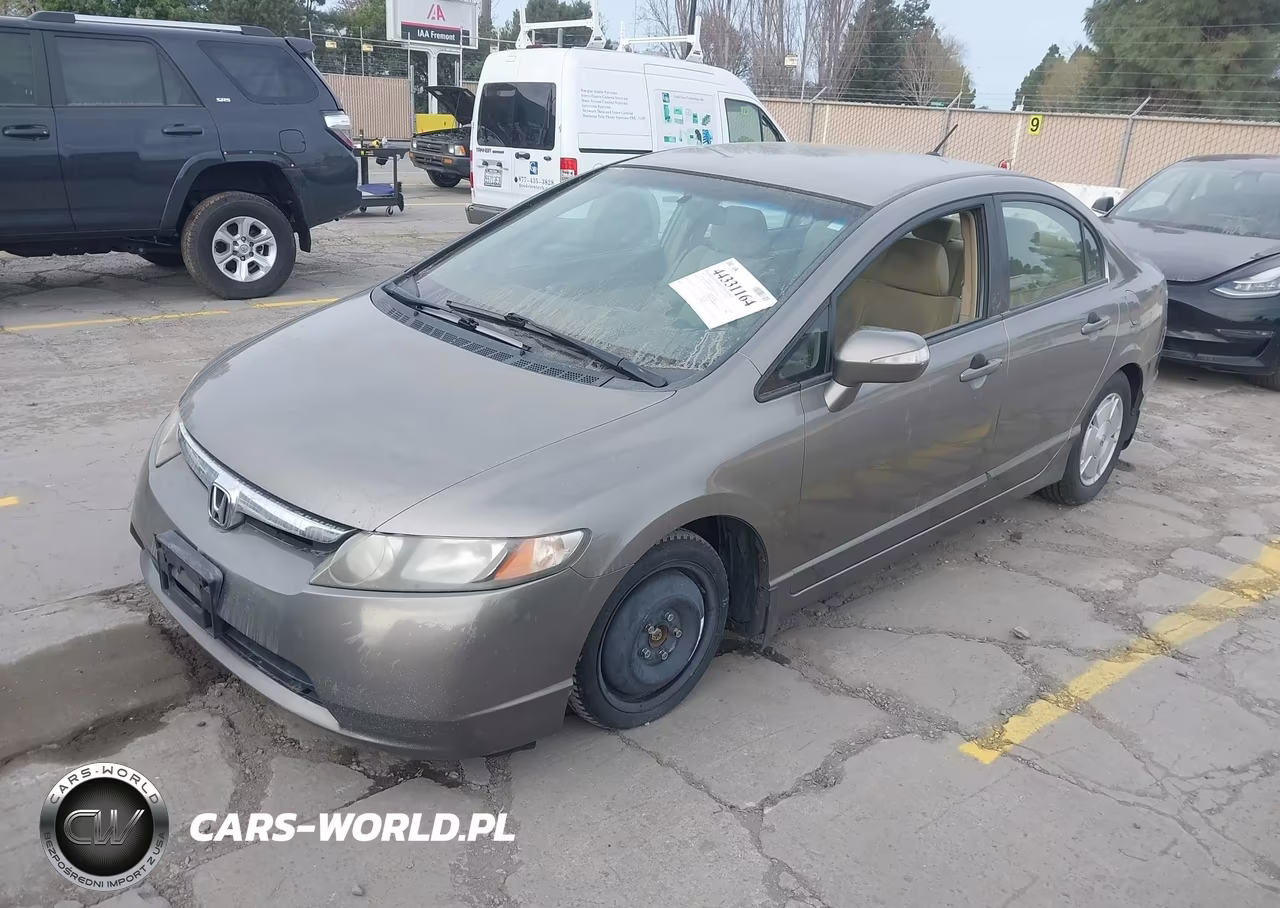 2008 Honda Civic Hybrid VIN:JHMFA36218S023688 - 2