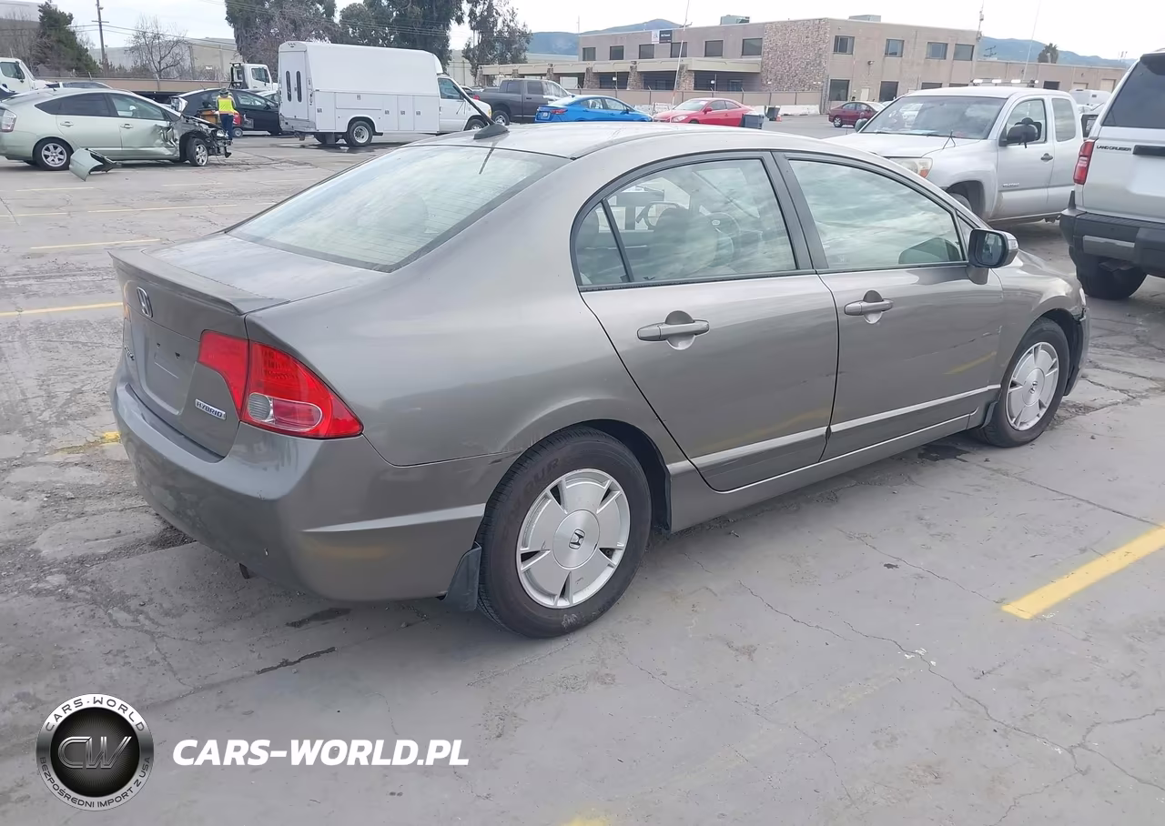 2008 Honda Civic Hybrid VIN:JHMFA36218S023688 - 4