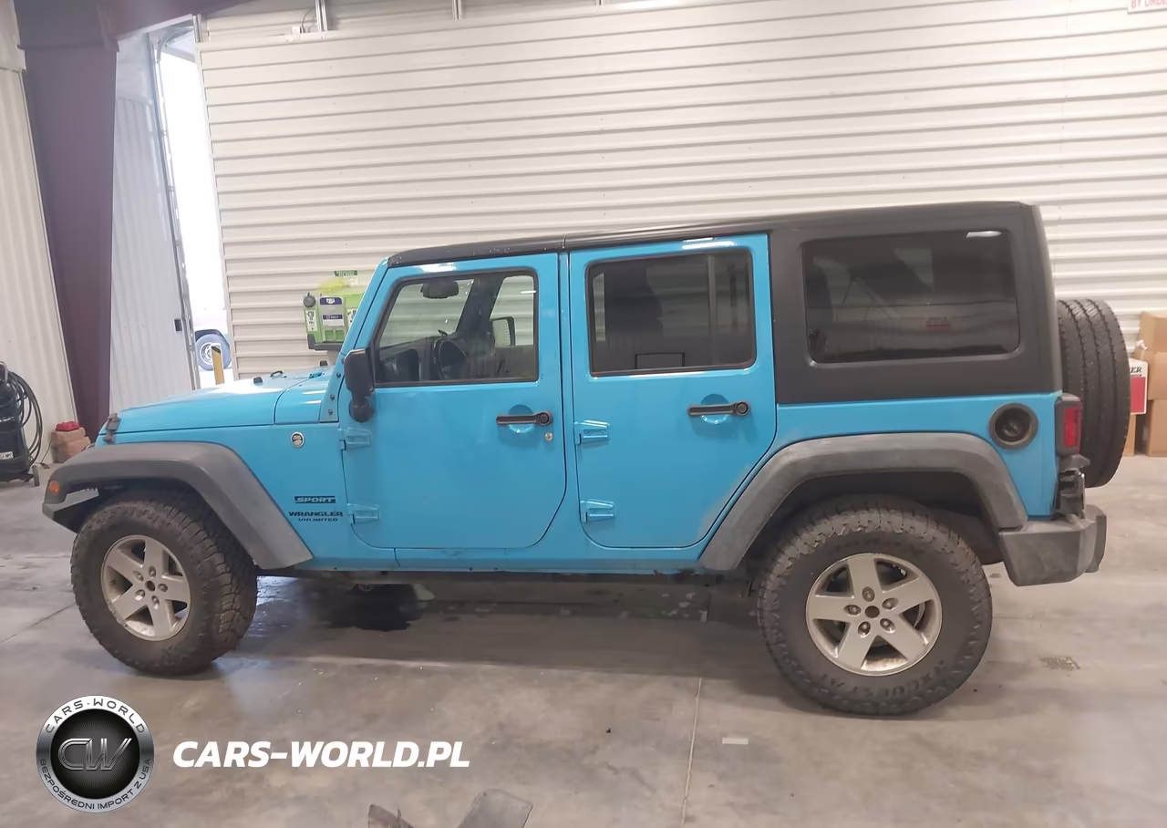 2017 Jeep Wrangler Unlimited Sport 4X4 VIN:1C4BJWDG4HL624040 - 15
