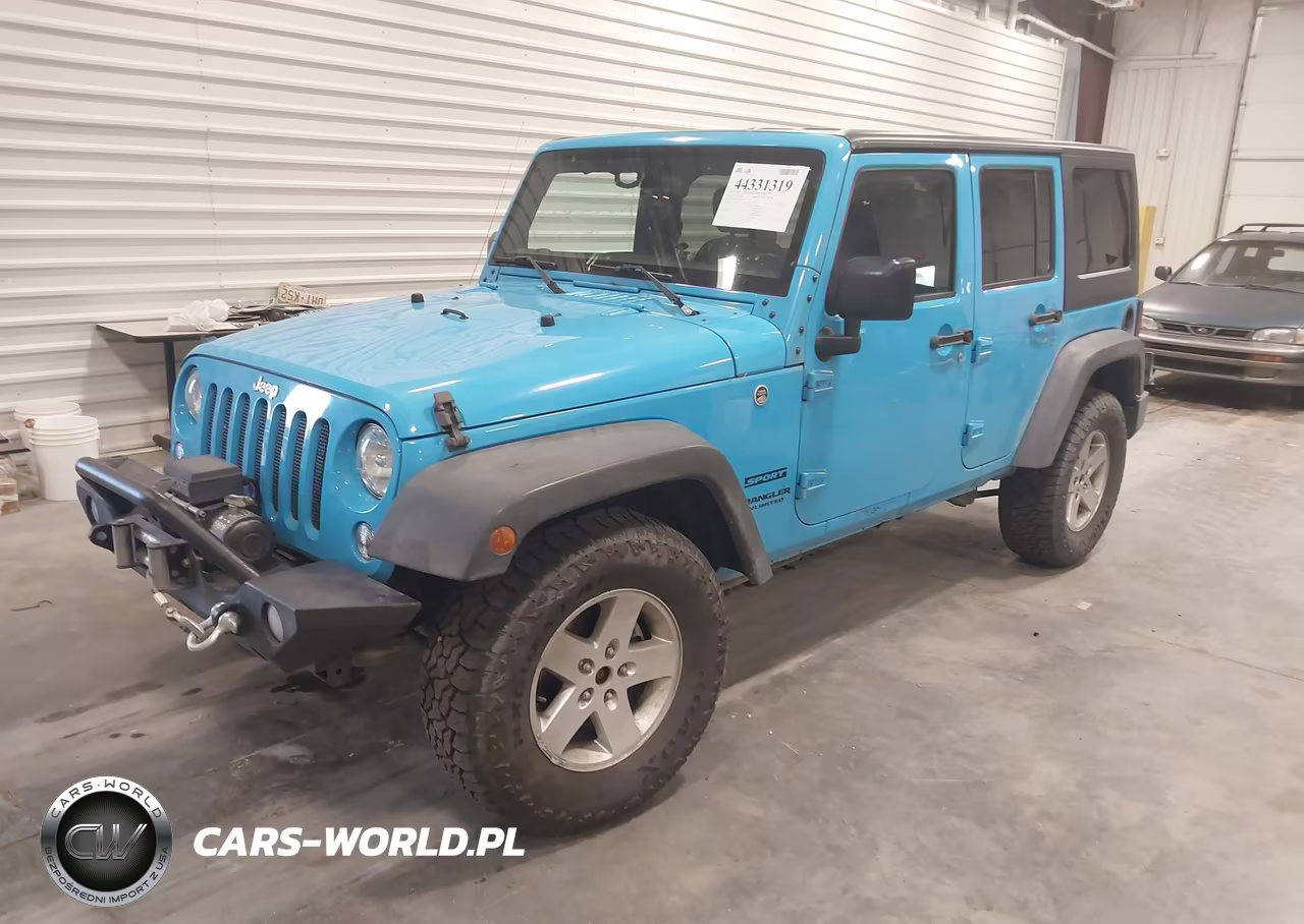 2017 Jeep Wrangler Unlimited Sport 4X4 VIN:1C4BJWDG4HL624040 - 2