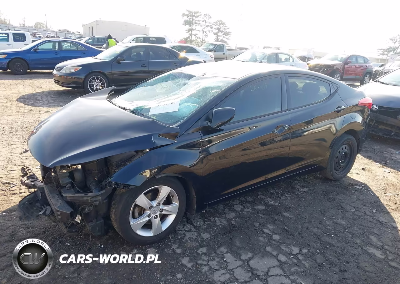 2013 Hyundai Elantra Gls VIN:5NPDH4AE6DH230808 - 2